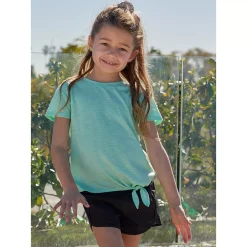 Girls 7-16 Gaiam Tie-Front Hem Tee -Kohl's Shop 5877038 ALT5