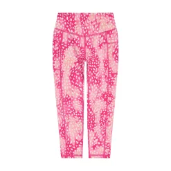 Girls 7-16 Gaiam Om High-Waisted 7/8 Leggings -Kohl's Shop 5877854 Pink Peacock White