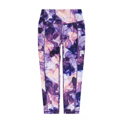 Girls 7-16 Gaiam Om High-Waisted 7/8 Leggings -Kohl's Shop 5877854 Striking Purple