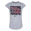 Girls 7-16 Nike 3BRAND "Strong, Determined, Powerful" Tee by Russell Wilson 1 Girls 7-16 Nike 3BRAND "Strong, Determined, Powerful" Tee by Russell Wilson -Kohl's Shop 5884730 Grey