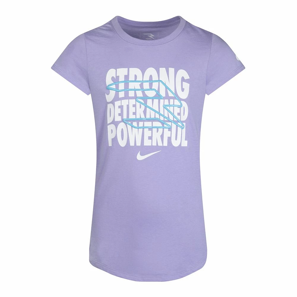 Girls 7-16 Nike 3BRAND "Strong, Determined, Powerful" Tee by Russell Wilson 4 Girls 7-16 Nike 3BRAND "Strong, Determined, Powerful" Tee by Russell Wilson - Image 2