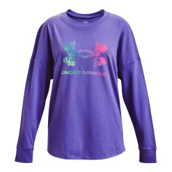 Girls 7-16 Under Armour Gradient Logo Graphic Tee -Kohl's Shop 5885950 Blue