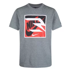 Boys 8-20 Nike 3BRAND Boxed Logo Tee by Russell Wilson -Kohl's Shop 5890398 Gray