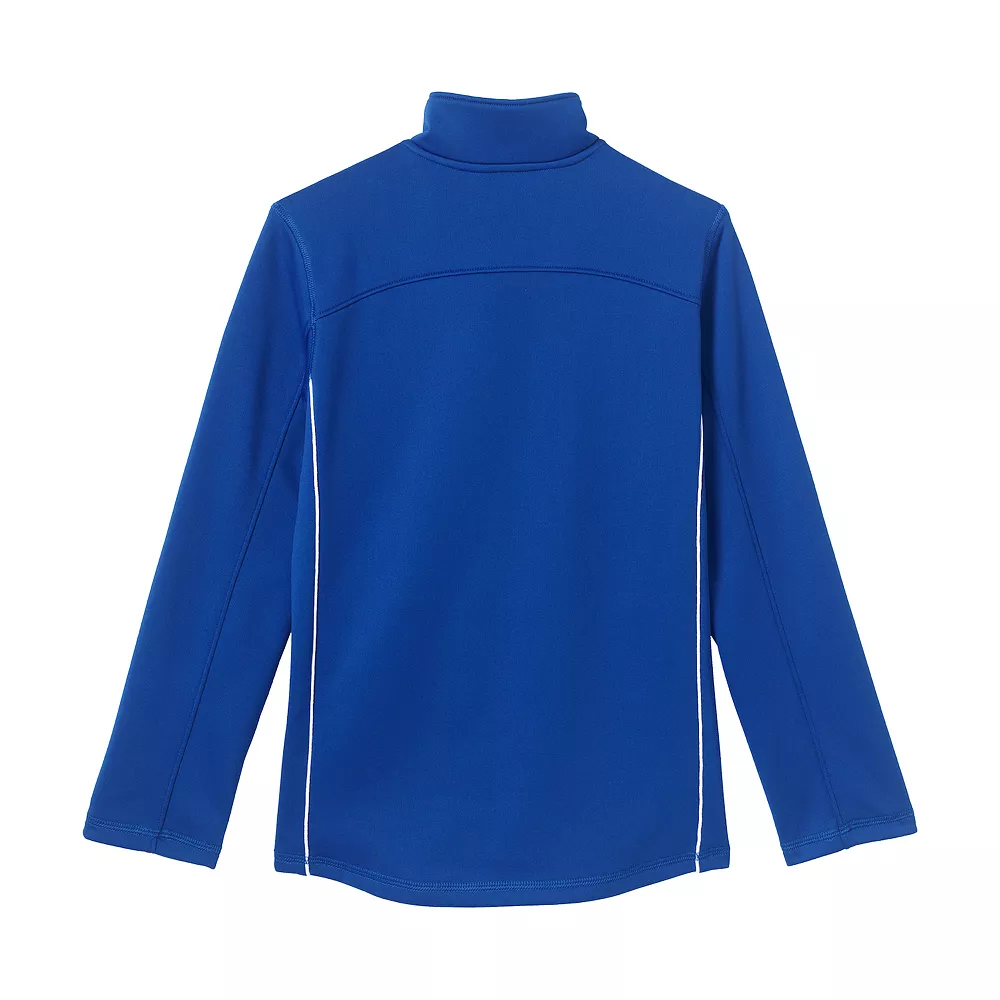 Kids 2-20 Lands' End School Uniform Active Track Jacket 6 Kids 2-20 Lands' End School Uniform Active Track Jacket - Image 4