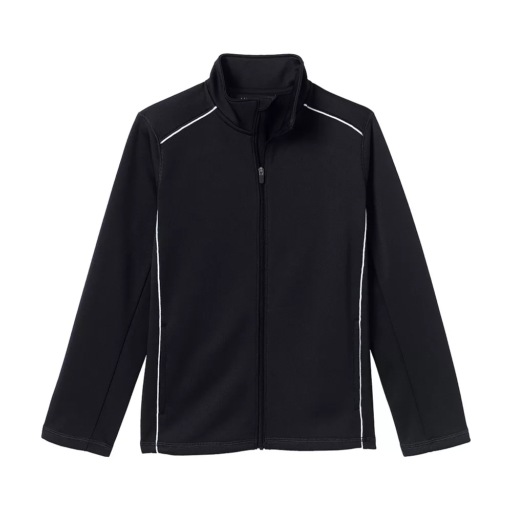 Kids 2-20 Lands' End School Uniform Active Track Jacket 5 Kids 2-20 Lands' End School Uniform Active Track Jacket - Image 3
