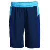 Boys 2-16 Lands' End Athletic Shorts -Kohl's Shop 5911339 Navy Blue Colorblock