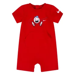 Baby Boy Nike Sportswear Nikemoji Baseball Romper