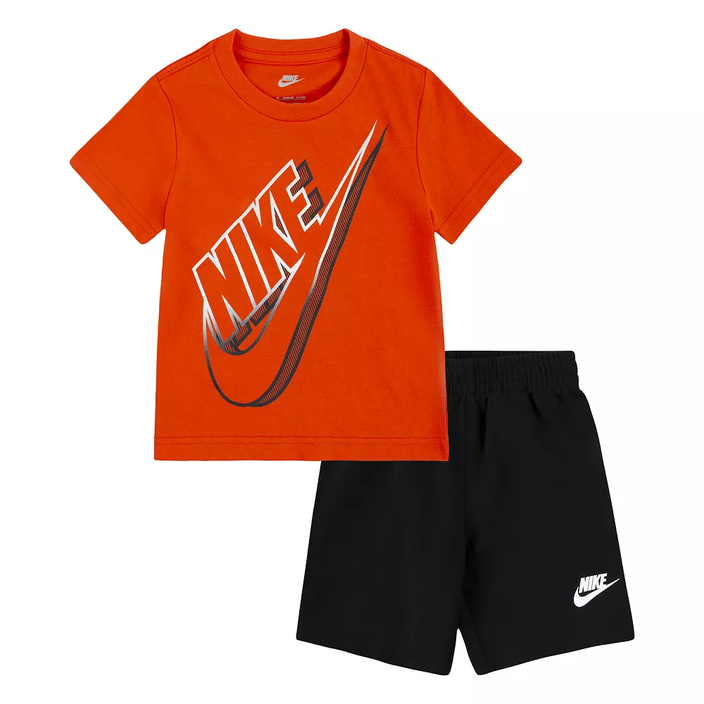 Toddler Boy Nike Sportswear Tee & French Terry Shorts Set 3 Toddler Boy Nike Sportswear Tee & French Terry Shorts Set