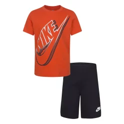 Boys 4-7 Nike Sportswear Logo Tee & Shorts Set -Kohl's Shop 5931837 Red