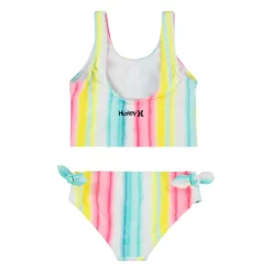 Girls 7-16 Hurley Knotted Tankini Top & Bottoms Swimsuit Set -Kohl's Shop 5942077 ALT