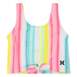 Girls 7-16 Hurley Knotted Tankini Top & Bottoms Swimsuit Set -Kohl's Shop 5942077 ALT2