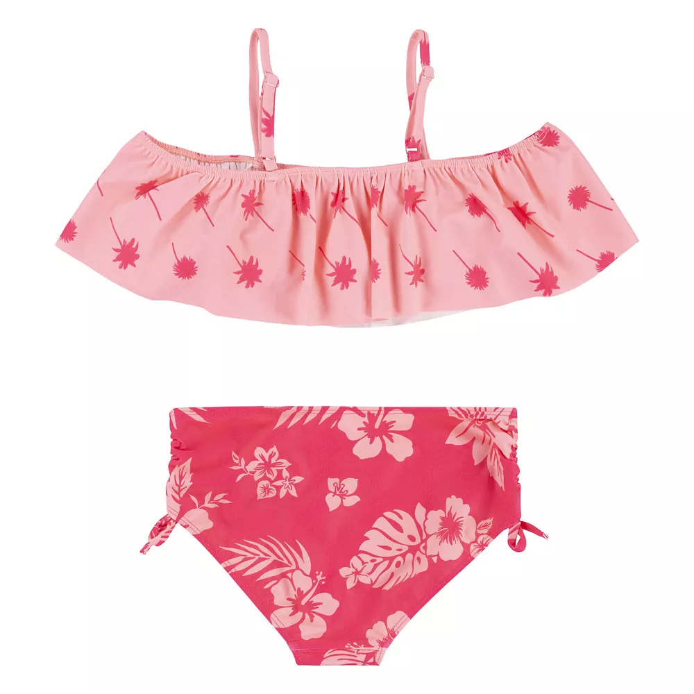 Girls 7-16 Hurley Flounce Bikini Top & Bottoms Swimsuit Set 5 Girls 7-16 Hurley Flounce Bikini Top & Bottoms Swimsuit Set - Image 3