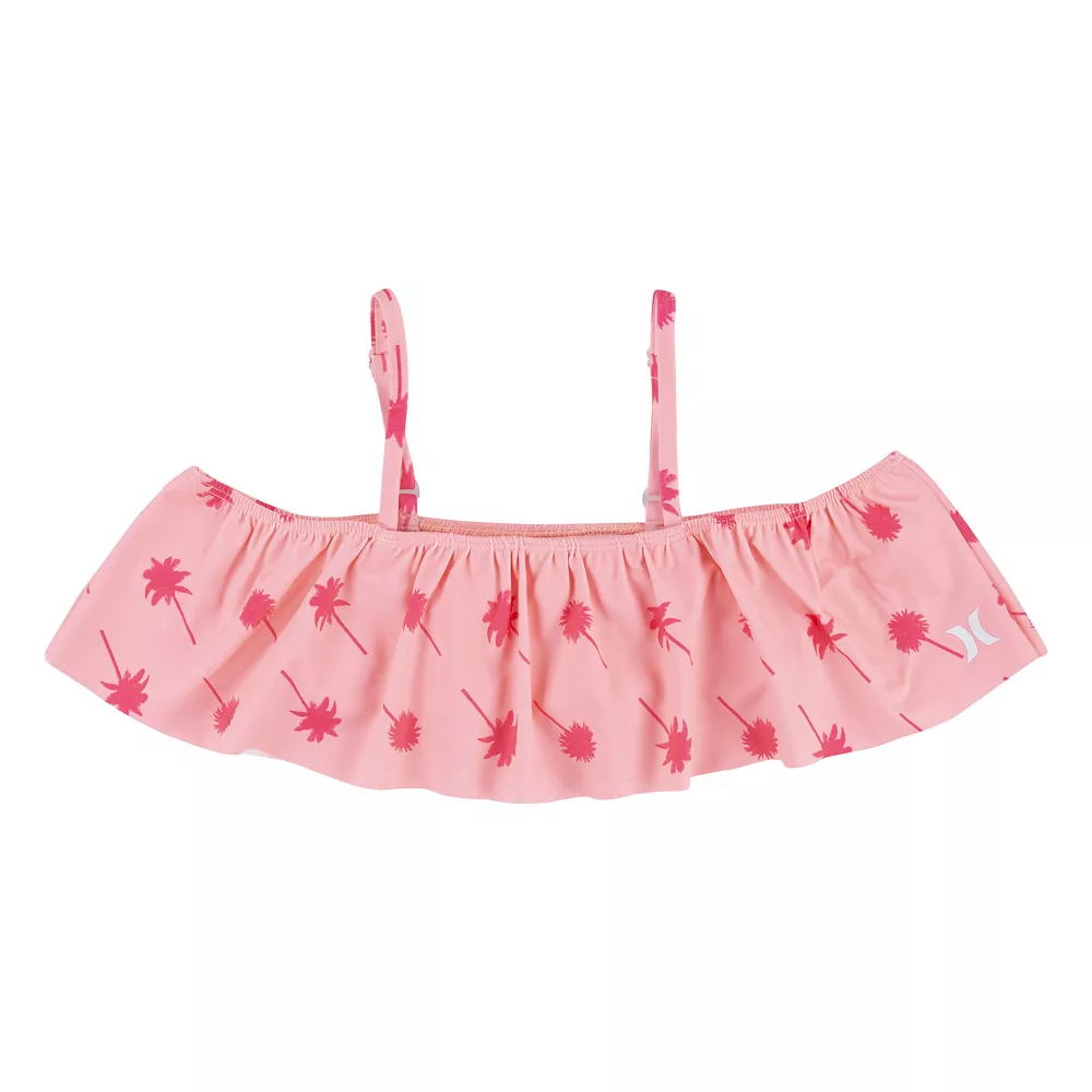 Girls 7-16 Hurley Flounce Bikini Top & Bottoms Swimsuit Set 6 Girls 7-16 Hurley Flounce Bikini Top & Bottoms Swimsuit Set - Image 4