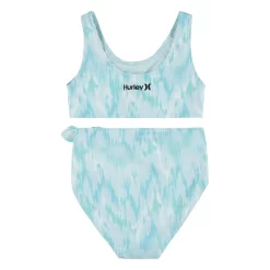 Girls 7-16 Hurley Wrap Bikini Top & Bottoms Swimsuit Set -Kohl's Shop 5942085 ALT