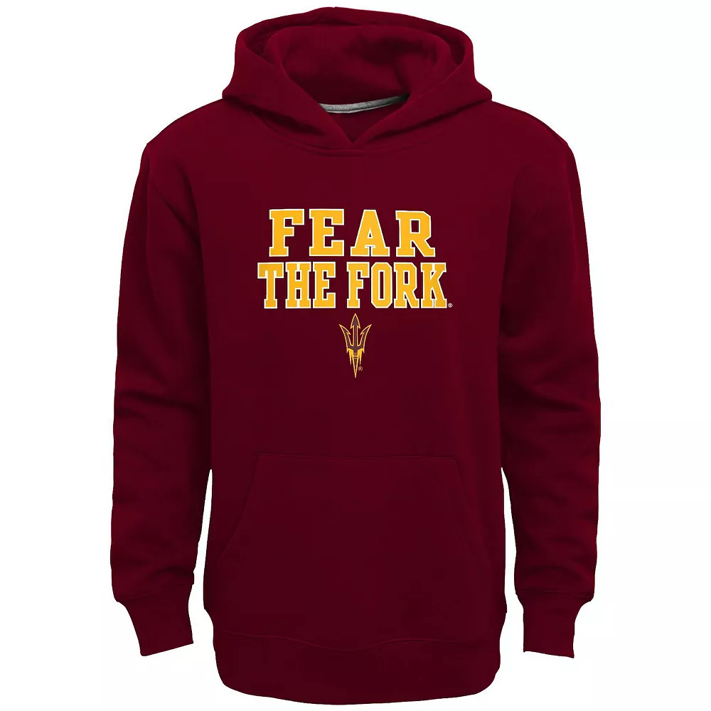 Boys 8-20 Arizona State Sun Devils Team Slogan Fleece Hoodie 3 Boys 8-20 Arizona State Sun Devils Team Slogan Fleece Hoodie