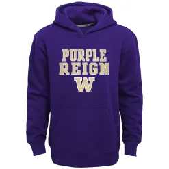 Boys 8-20 Washington Huskies Team Slogan Fleece Hoodie