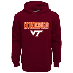 Kids 8-20 Virginia Tech Team Slogan Fleece Hoodie