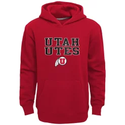 Boys 8-20 Utah Utes Team Slogan Fleece Hoodie