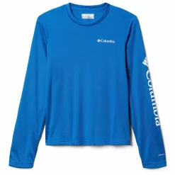 Boys 4-14 Columbia Fork Steam™ Long Sleeve Shirt -Kohl's Shop 5976072 Bright Indigo