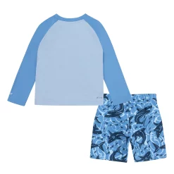 Baby Boy Hurley Shark Frenzy Top & Swim Shorts Set -Kohl's Shop 6107984 ALT