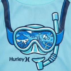 Baby Boy Hurley Scuba Raglan Top, Hat & Swim Trunks Set -Kohl's Shop 6107996 ALT2