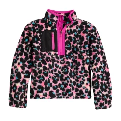 Girls 7-16 Tek Gear® Sherpa Pullover in Regular & Plus -Kohl's Shop 6120143 Black Flowers