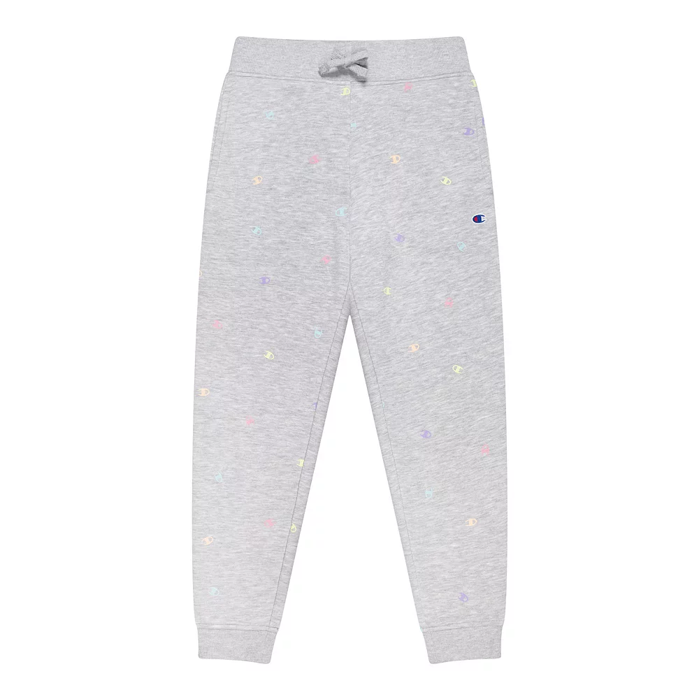 Girls 7-16 Champion® Tossed Logo Fleece Joggers 7 Girls 7-16 Champion® Tossed Logo Fleece Joggers - Image 5