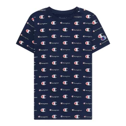 Boys 8-20 Champion® Allover Print Tee -Kohl's Shop 6142322 Navy