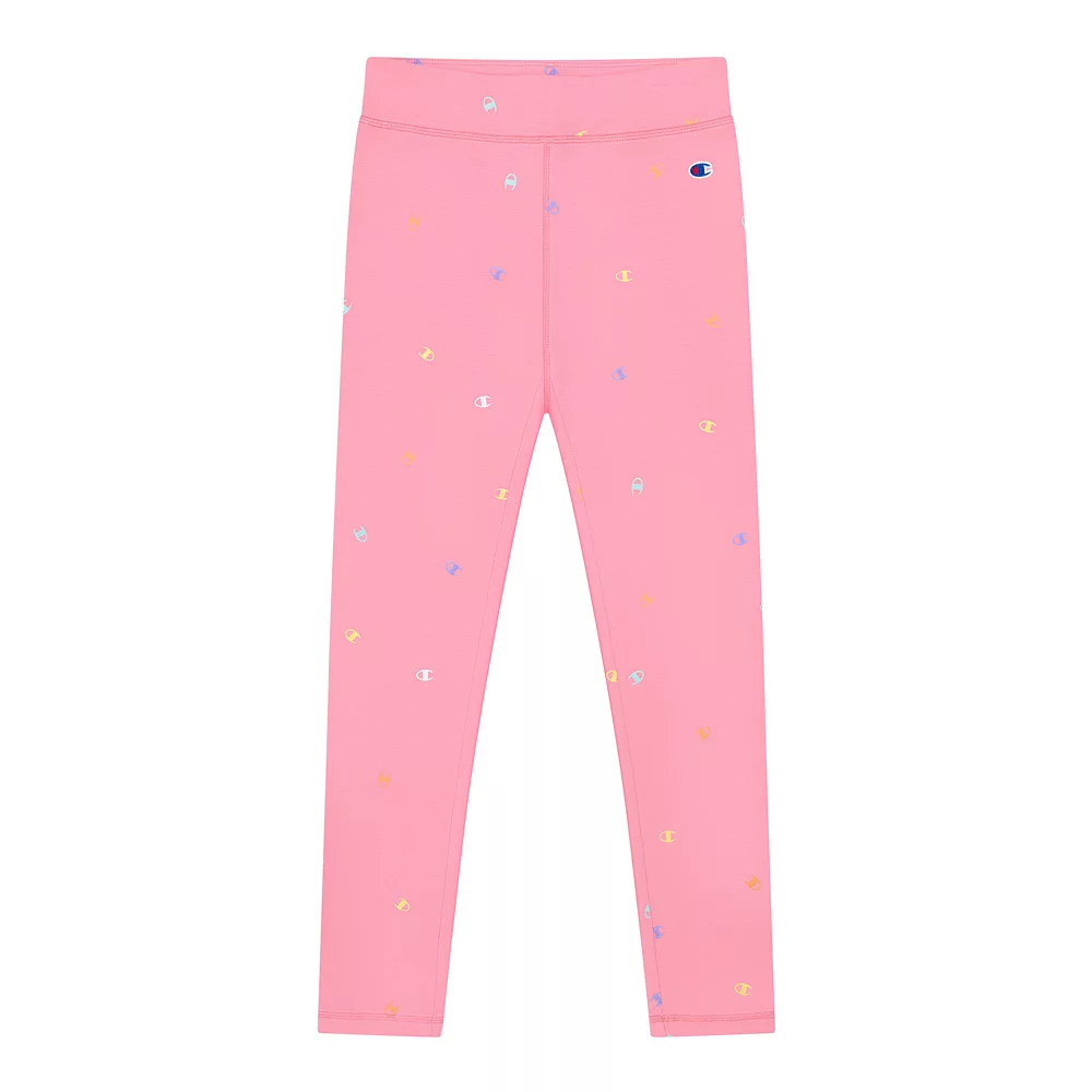 Girls 7-16 Champion® Printed Leggings in Guava Pink 3 Girls 7-16 Champion® Printed Leggings in Guava Pink