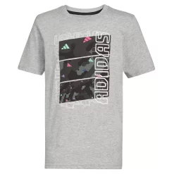 Boys 8-20 adidas Camo Echo Graphic Tee -Kohl's Shop 6176979 Med Grey Heather