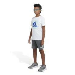 Boys 8-20 adidas On The Court Tee in Regular & Husky -Kohl's Shop 6177064 ALT4