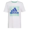 Boys 8-20 adidas On The Court Tee in Regular & Husky -Kohl's Shop 6177064 White