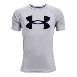 Boys 8-20 Under Armour Big Logo Tech Tee 7 Boys 8-20 Under Armour Big Logo Tech Tee -Kohl's Shop 6226509 Mod Gray