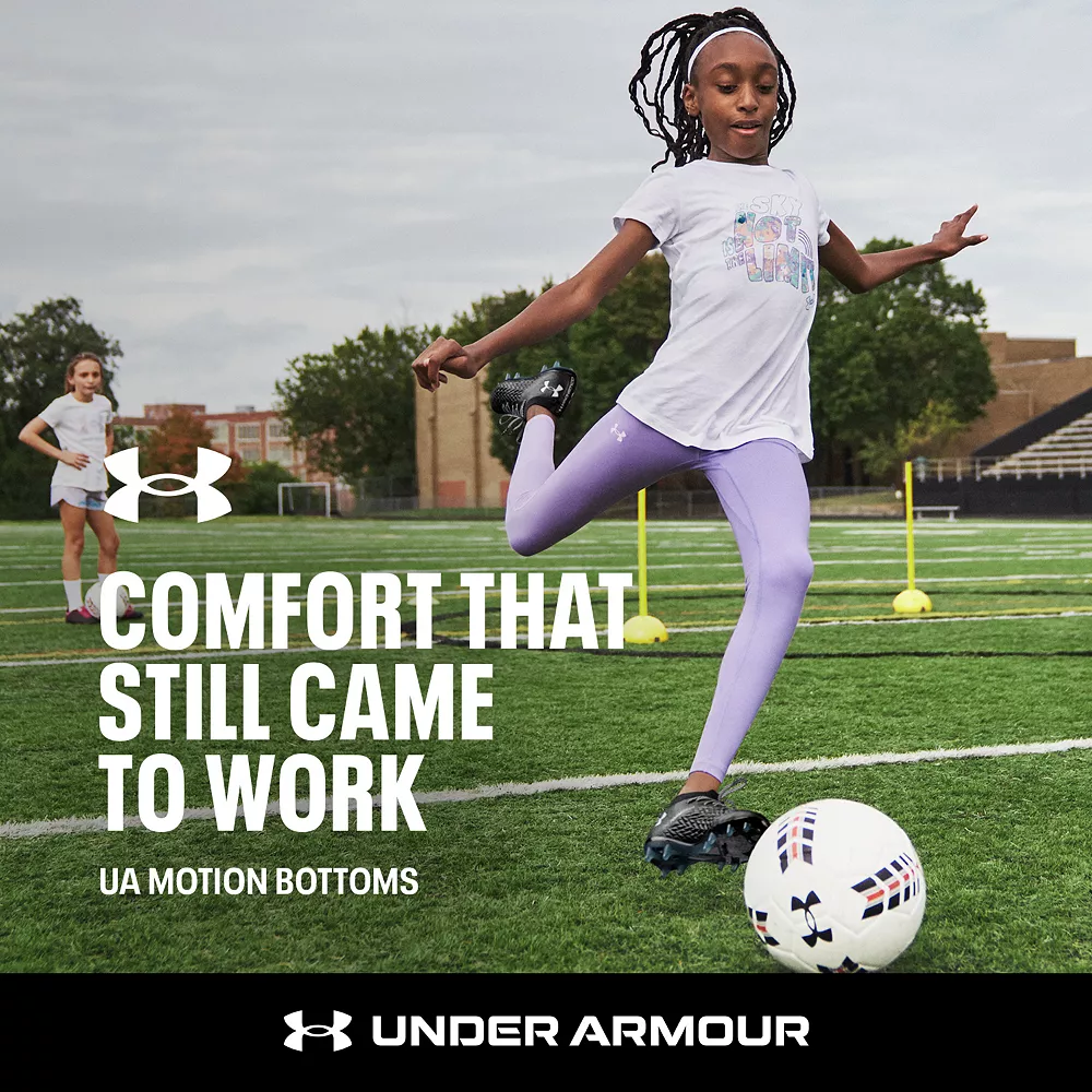 Girls 7-16 Under Armour Motion Leggings 4 Girls 7-16 Under Armour Motion Leggings - Image 2