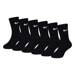 Boys Nike 6-Pack Performance Crew Socks