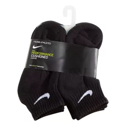 Boys Nike 6-pk. Performance Quarter Socks 13 Boys Nike 6-pk. Performance Quarter Socks -Kohl's Shop 893468 ALT4